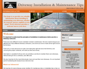 Driveway Tips & Information image