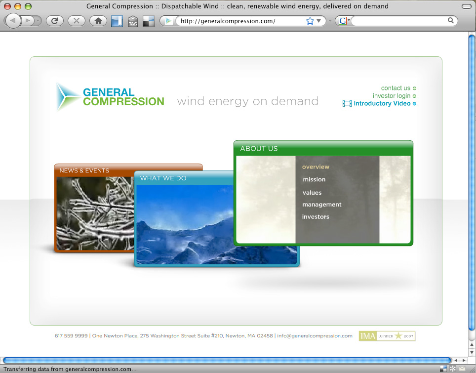 General Compression Website image