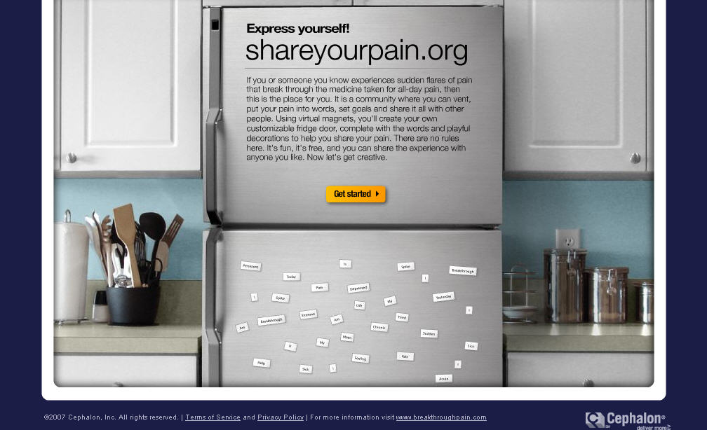 ShareYourPain.org image