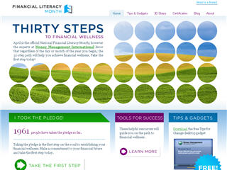 Financial Literacy Month '08 image