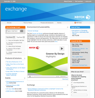 Xerox Exchange image