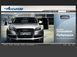 Accuride International Web Presence  image