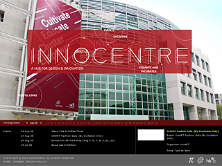 Website development for InnoCentre image