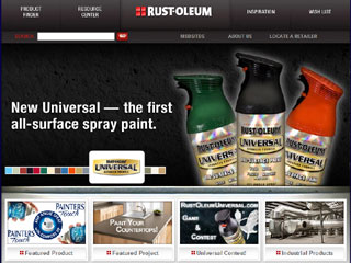Rust-Oleum Corporate Website image