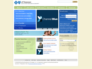 BlueCross BlueShield of Tennessee Corporate Website image