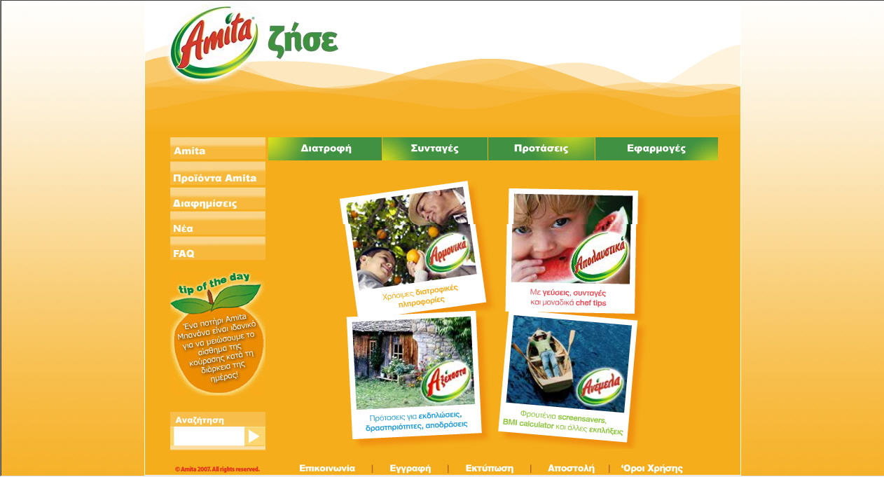 AMITA CORPORATE SITE image
