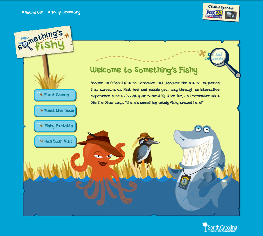 South Carolina Aquarium's - Something's Fishy image