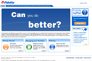 Fidelity myPlan - http://www.retirement.com.hk image