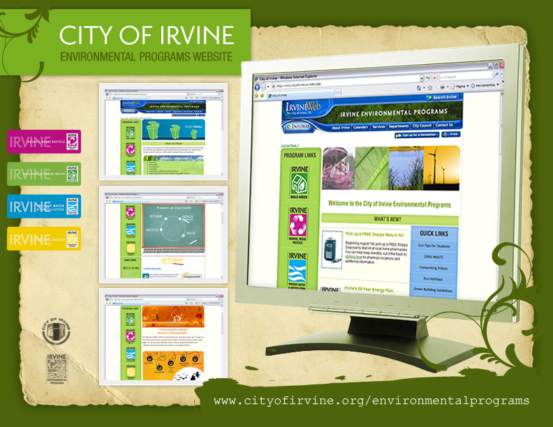 City of Irvine Environmental Programs Website image