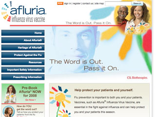 Alfuria Website image