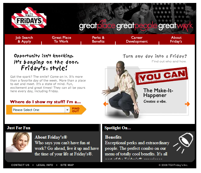 T.G.I. Friday's Career Site image