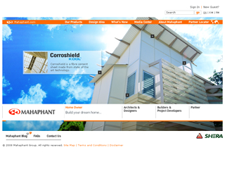 Mahaphant Group Website image
