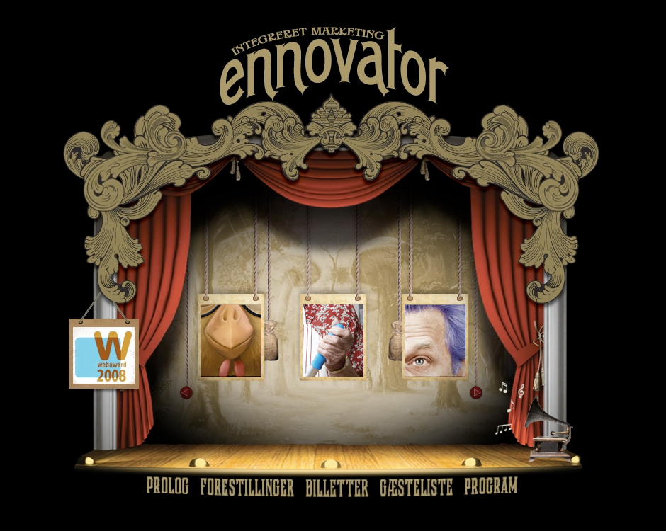 Ennovator Marketing Agency Website image