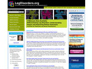 LegDisorders.org image