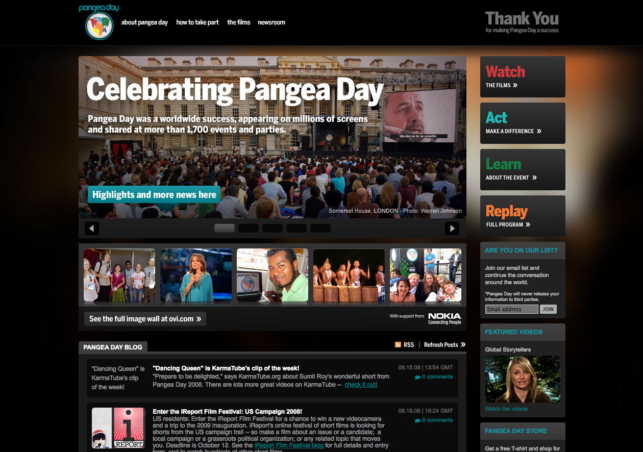 Pangea Day image