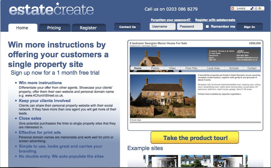 estatecreate - showcase your clients property image