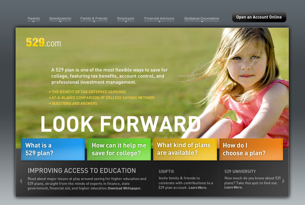 529.com - The Educational Resource for 529 College Savings Plans image