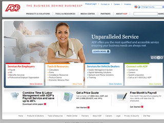 ADP Website Redesign  image