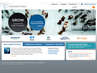 Connextions Website Redesign image