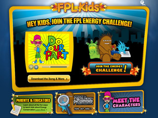 FPL Kids Website Redesign  image