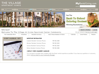 MyRental-Living.com Resident Portal image