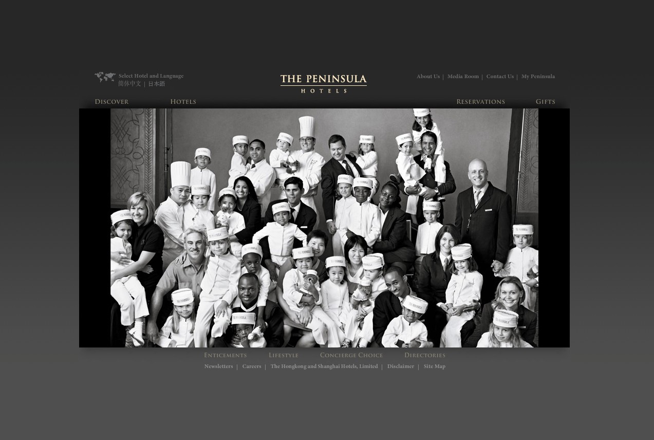 The Peninsula Hotels Website image