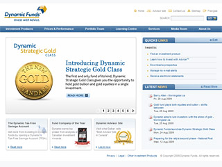 Dynamic Investor Site image