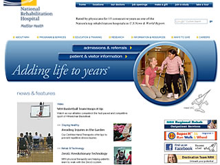 National Rehabilitation Hospital Website image