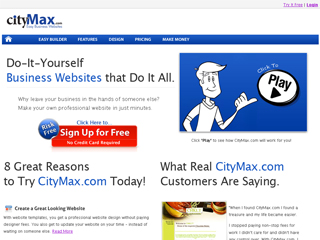 CityMax.com Easy Business Websites image