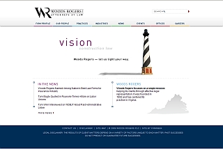 Woods Rogers PLC Website image
