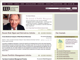 Institutional Investor Journals image