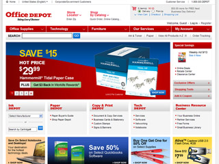 Office Depot Website Redesign image