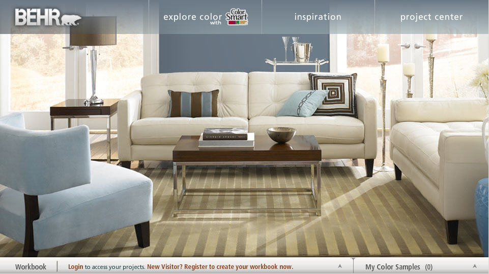 Behr.com Refresh image