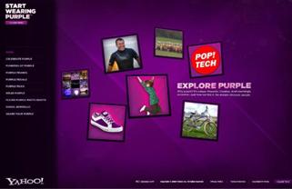 Yahoo! Start Wearing Purple image