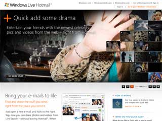Hotmail Quick Add image