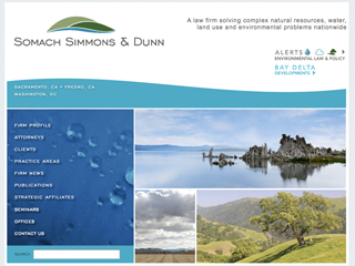 Somach Simmons & Dunn Law Firm Website image