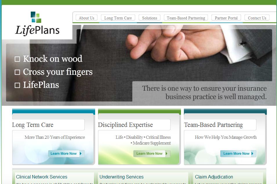 LifePlans Site Redesign image