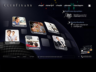 Club Finans Web Site image