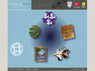 The Corsham School website image