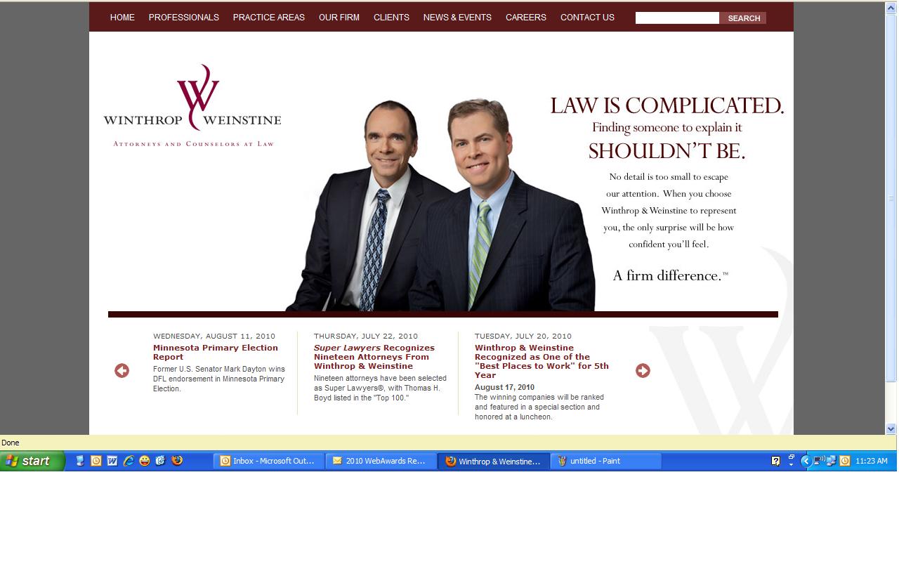 Winthrop & Weinstine Professional Association image