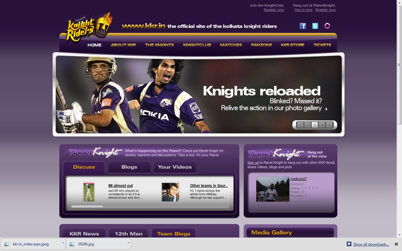 Kolkata Knight Riders Season III image