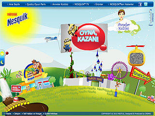 Nesquik TR Web Site image