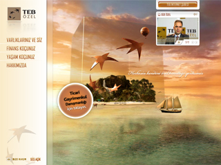 TEB Private Banking Web Site image