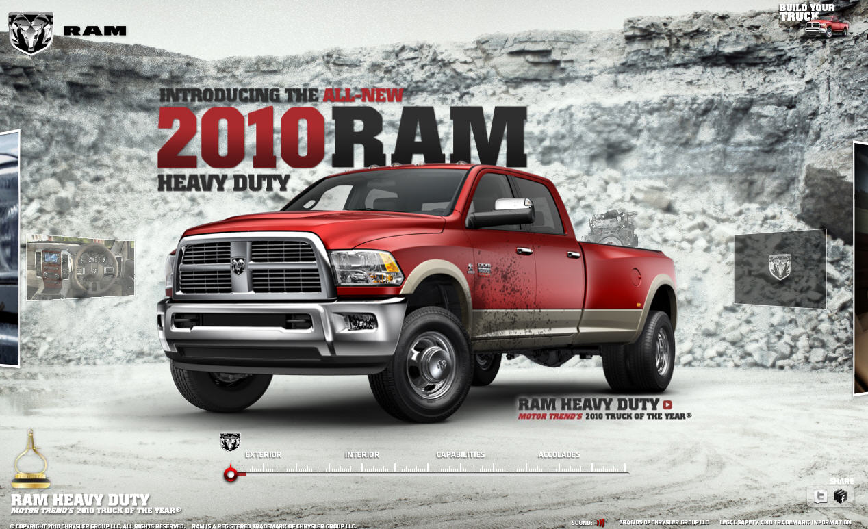 The 2010 Dodge Ram Experience image