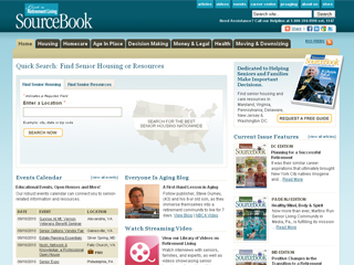 Guide to Retirement Living SourceBook image