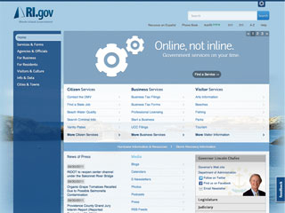Rhode Island Government Online  image