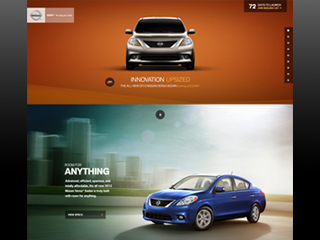 2012 Nissan Versa microsite image