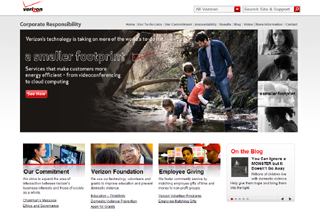 Verizon Corporate Responsibility image