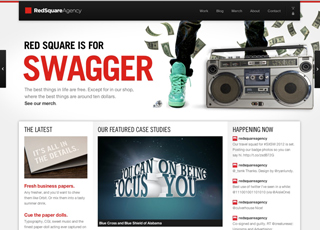 Red Square Agency Site image