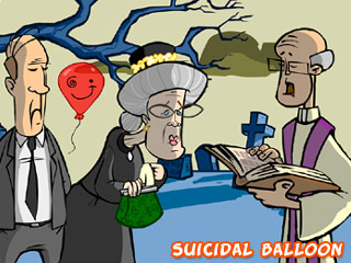 Suicidal Balloon (Animated Series) image